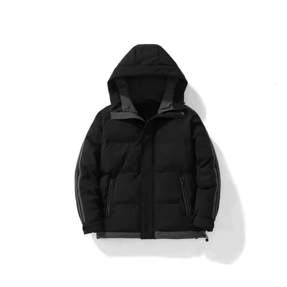 Cotton Jacket Men's Cotton Jacket Loose Jacket Winter New Item Thick Warm Hooded Korean Version Casual Down Cotton Jacket Men's Clothing Men