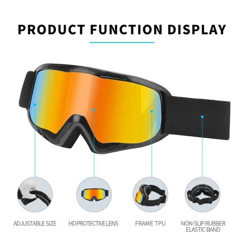 Childrens skiing goggles skiing goggles snow goggles anti fog outdoor sports skiing goggles CL241010
