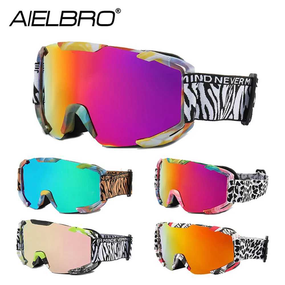 Mens winter ski goggles outdoor sports windproof ski mask snowboard ski goggles UV protective ski goggles CL241017