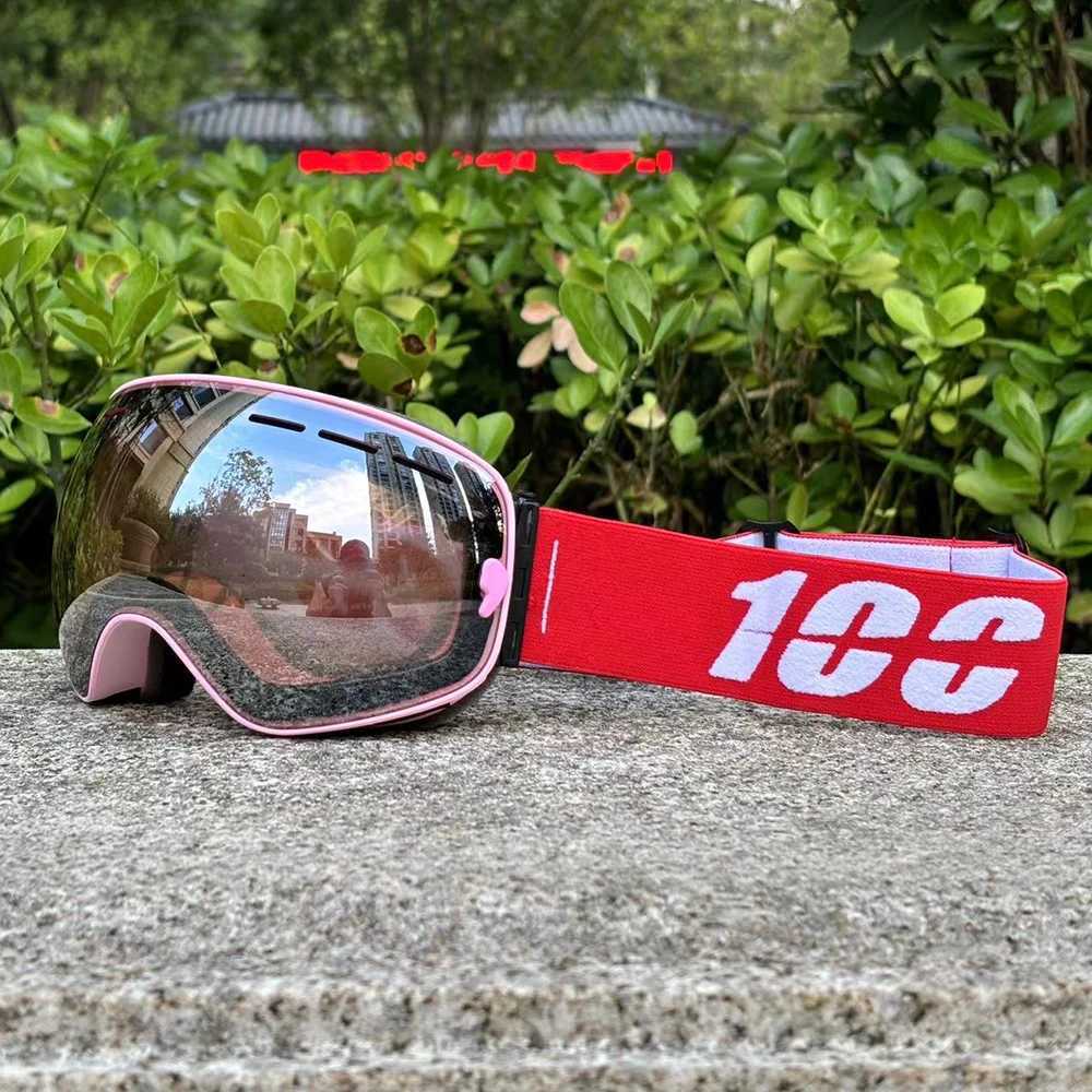 Brand ski goggles double-layer UV400 anti fog large ski goggles ski mask mens ski goggles CL241010