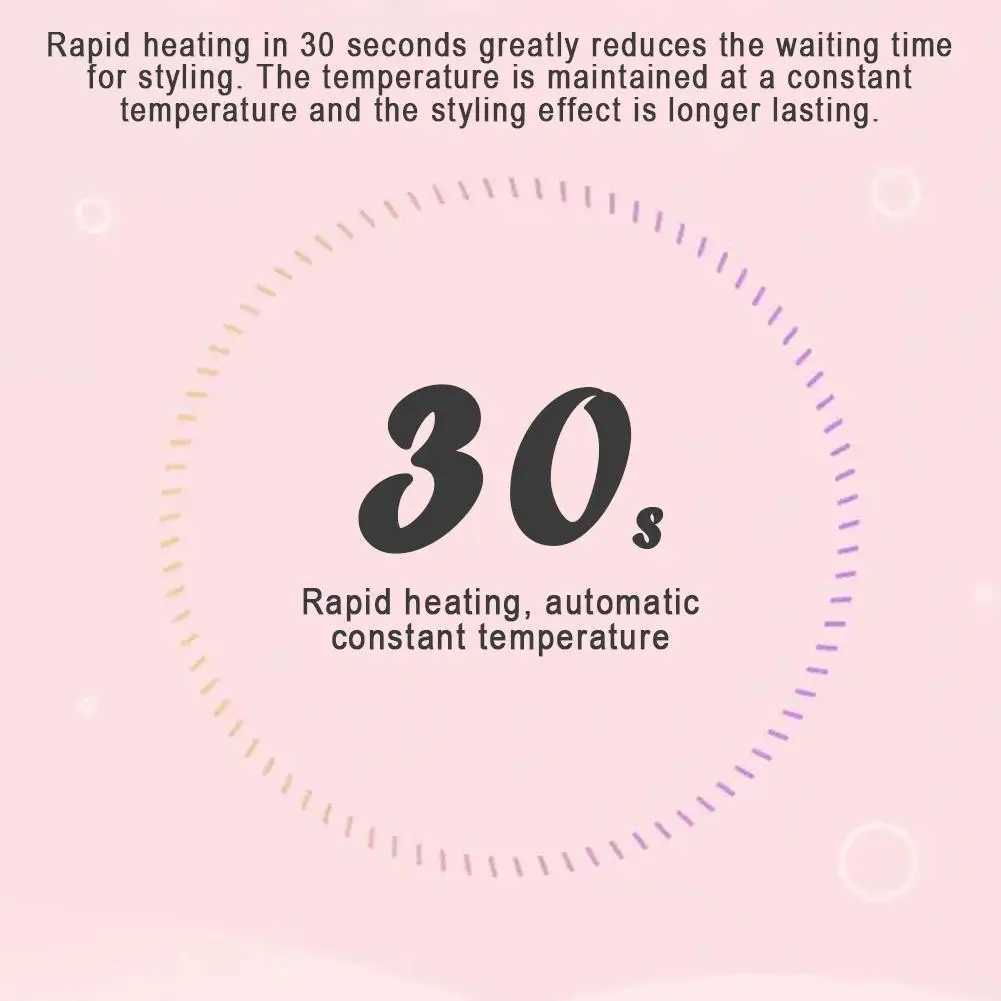 Automatic Stylish Wool Curling Iron Anti-Scalding Safe Tool Curls Hair Operation Curler Curling Hairstyling Simple Iron Woo N5X4XJ241010