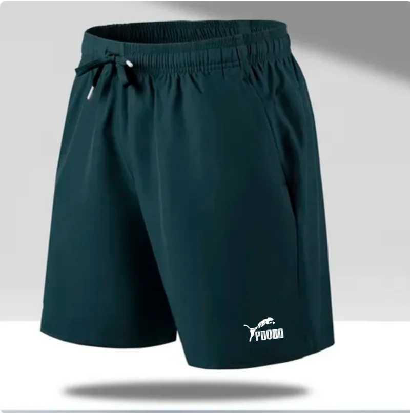 Summer mens sports shorts breathable tennis shorts quick drying badminton shorts outdoor running and fitness sportswear W241010
