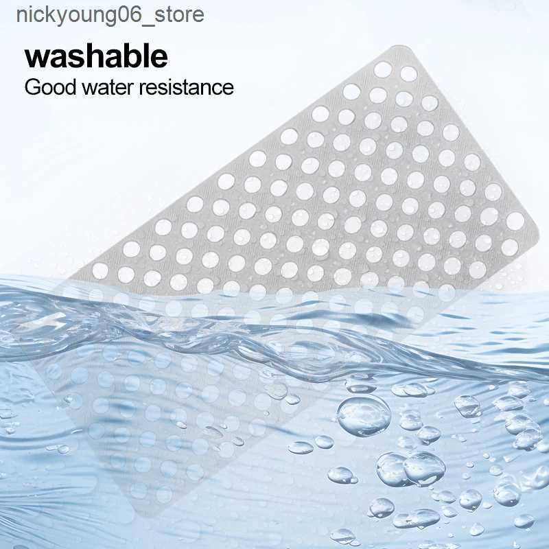 Non-Slip Bath Mats 1pc PVC Non-slip Bathroom Mat Quick Dry Foot Massage Waterproof Shower Mat with Suction Cup Soft And Comfortable bathtub Mat L24091