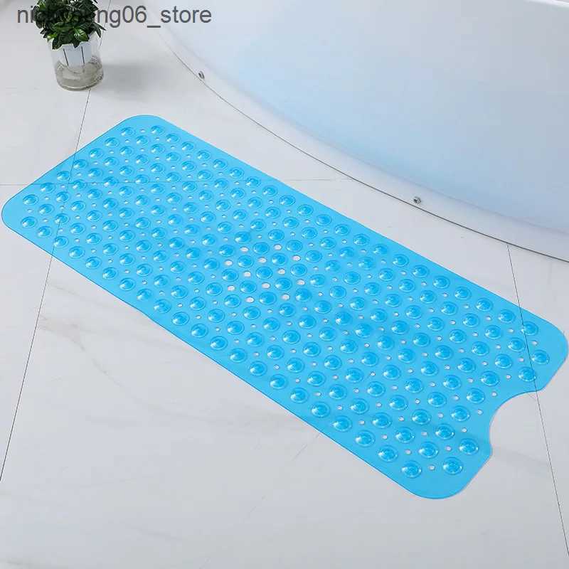 Non-Slip Bath Mats 40*100cm Mat Bathtub Bath Mat PVC Large Bathtub Safety Shower Non-slip Bath Mats With Suction Cups Floor Mat L240910