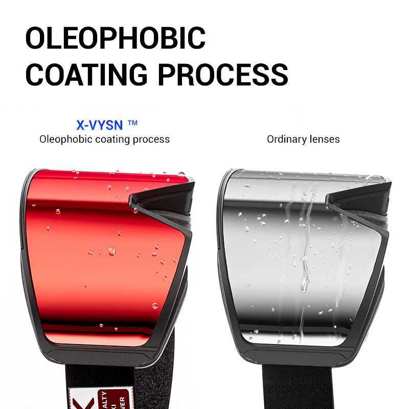 KAPVOE Ski Goggles Snow Glasses Mens UV400 Anti Fog Ski Eyes Snow Bike Outdoor Skiing Winter Sports Accessories CL241010