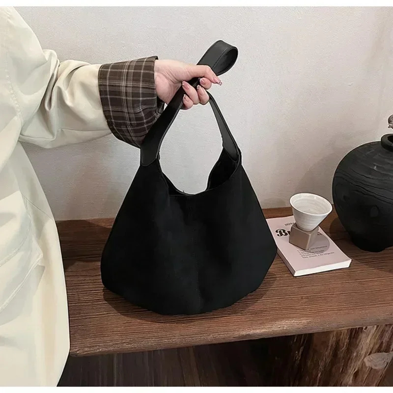 Handbags for Autumn/Winter Shoulder Bag Large Capacity Student Classroom Bag 241008