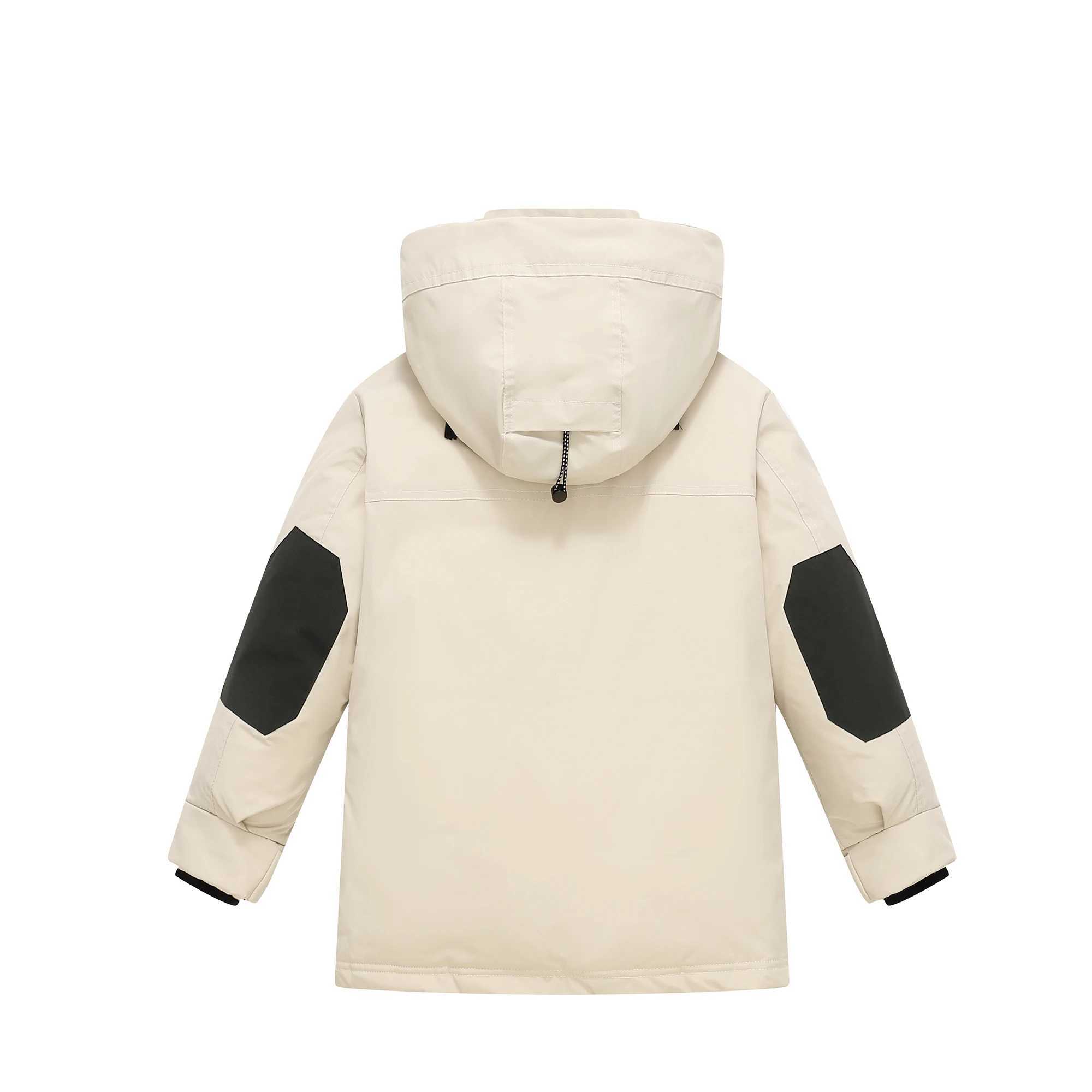 Down Coat -30 degree 2024 Russian winter childrens down jacket thick waterproof teenage boys jacket 5-16 years old H241010
