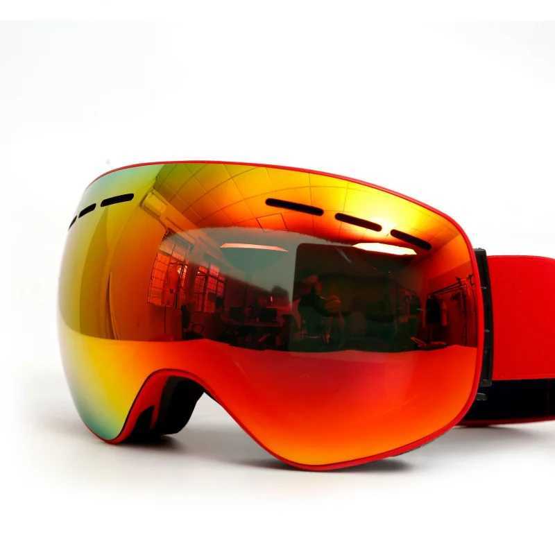 Exclusive border adult skiing goggles frameless large spherical glasses KOCA Myopia glasses/magnet double-layer A CL241010