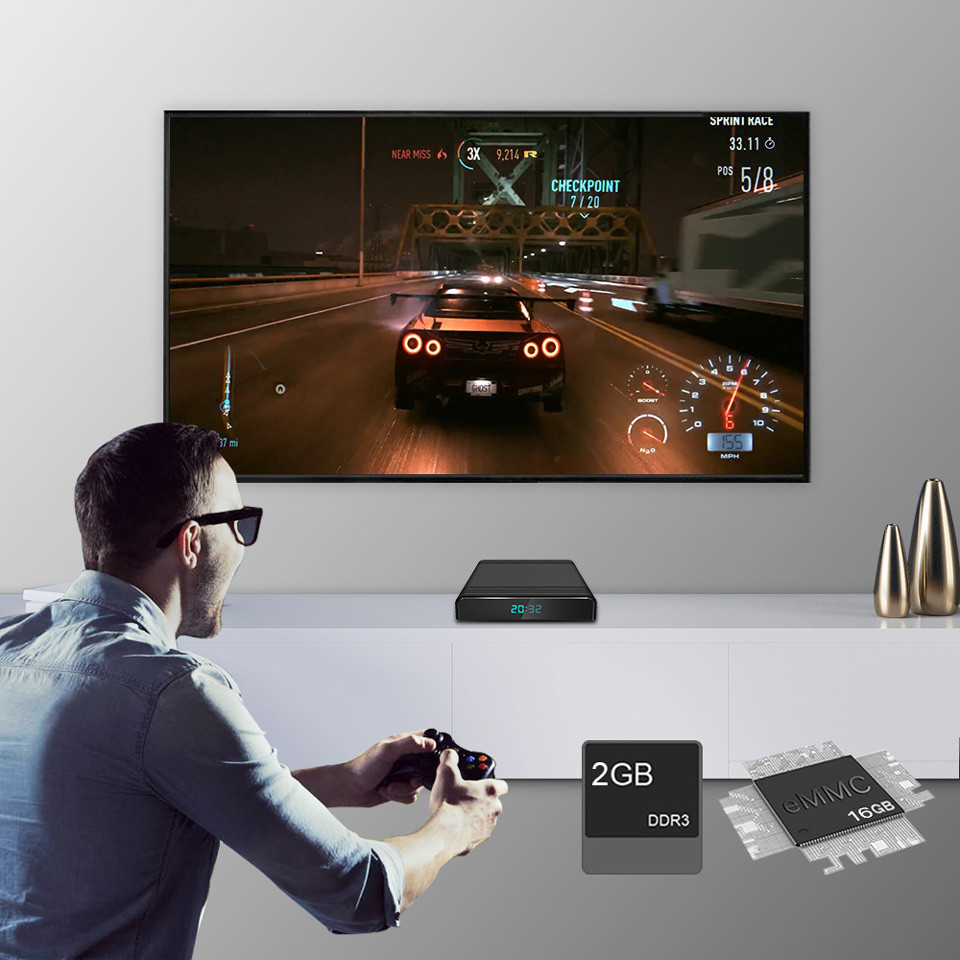 Universal Remote Control 4k srtong For leadcool x96 x88 Smart box 4K UHD android TV iOS smarters player lite