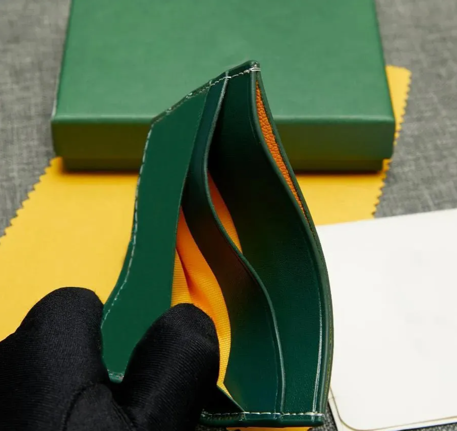 Card Holder Designer Wallets Genuine Leather Luxury Fashion Coin Purses Quality Cardholder Key Pouch Women Mens Bag Wallet Passport Holders Wristlets with box