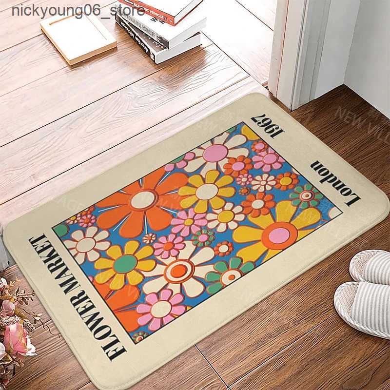 Non-Slip Bath Mats House entrance carpet morandi Home doormat entrance Room Bath mat Foot mat bathroom non-slip mat Kitchen water absorption mat L2409