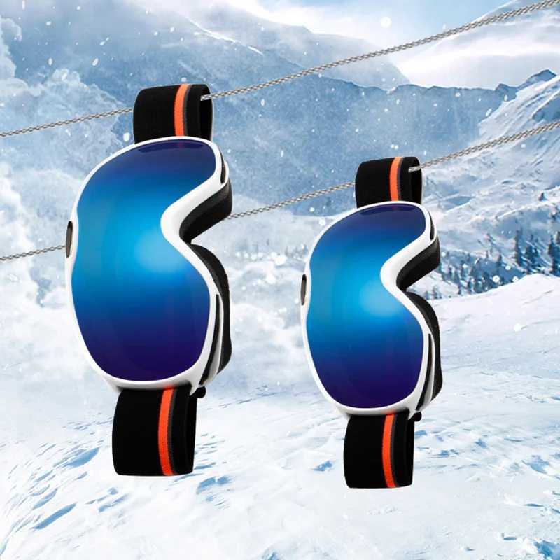 Childrens ski goggles winter windproof snow goggles anti fog UV protection outdoor sports climbing skis childrens skiing eyes CL241010