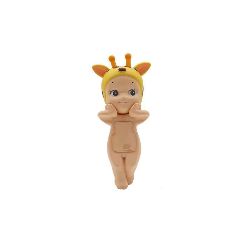 12Pcs Sonny Angel Figure Toys 3Inch Doll Model Desktop Car Ornament Lying Down Angel Toy Home Decoration Kids Birthday Gifts 042 45D A87