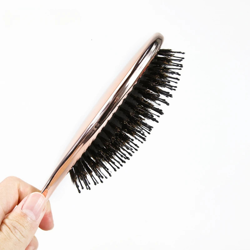 electroplated air bag comb bristle anti-static air pad hair comb smooth hair massage household comb 241009