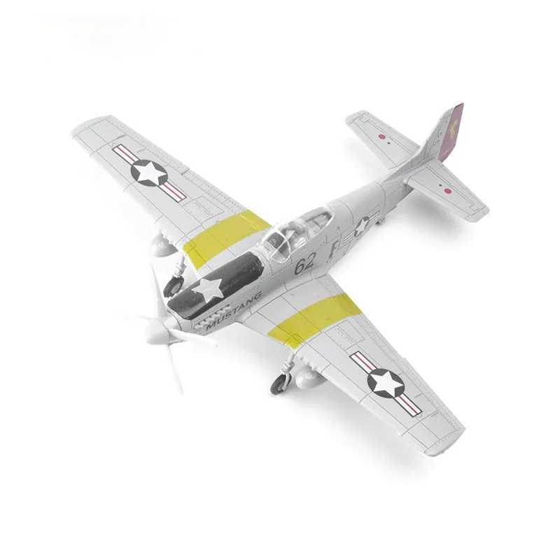 1/48 World War II P-51 Mustang Fighter Model Airplane Plastic Model Kit Simulation Assembly Military Aircraft ToyXJ241010