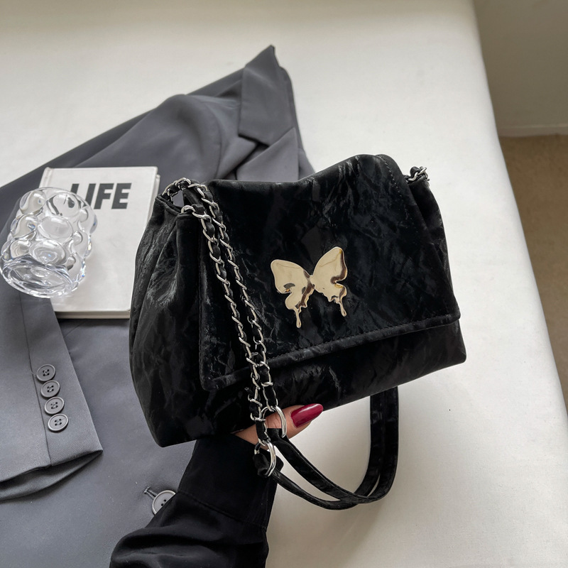 2025NEW high quality women s large capacity commuting butterfly element versatile tote for outdoor fashion travel trend single shoulder crossbody bag