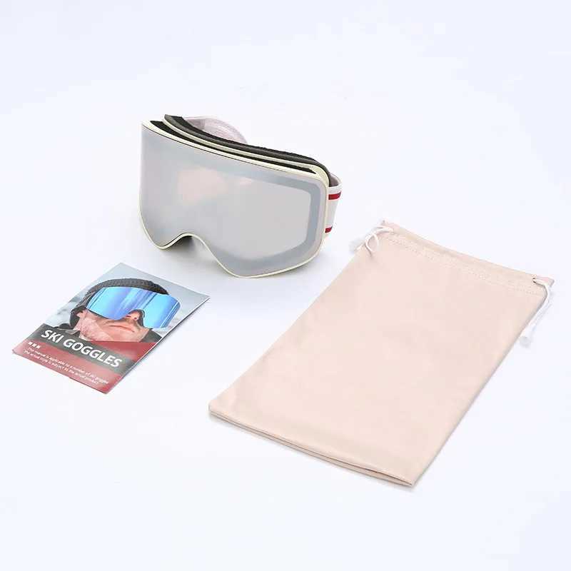 Large frame snow goggles adult skis outdoor glasses big vision Myopia glasses Witner glasses mens glasses can be set CL241010