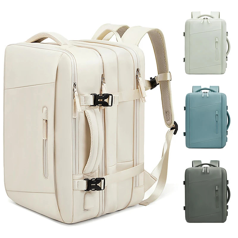 Travel backpack mens large capacity travel bag business laptop USB charging waterproof school 241008