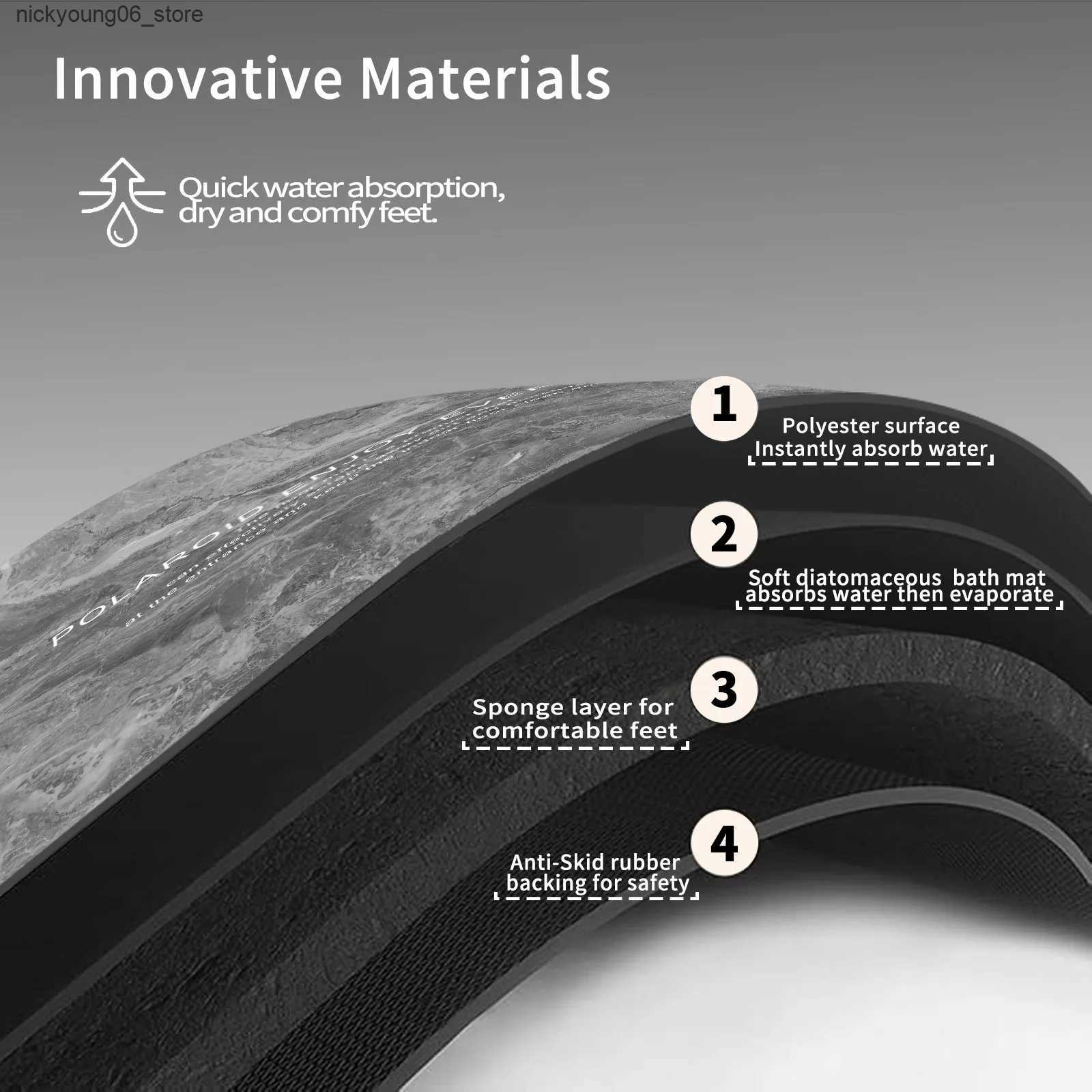 Non-Slip Bath Mats Vintage Bathroom Rug Bath Mat Super Absorbent Foot Mats Quick Dry Non-slip Shower Floor Carpet Toilet Pad Doormat Washable L240910