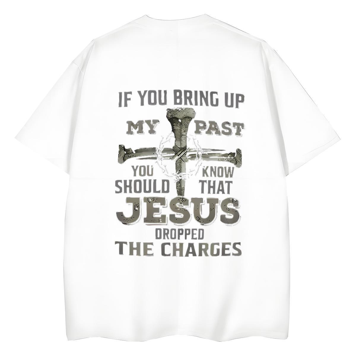 Custom T-Shirts 100% Cotton 230g Breathable Crew Neck Summer Casual The Cross Women Tshirts Lady Oversized L-4XL Tops