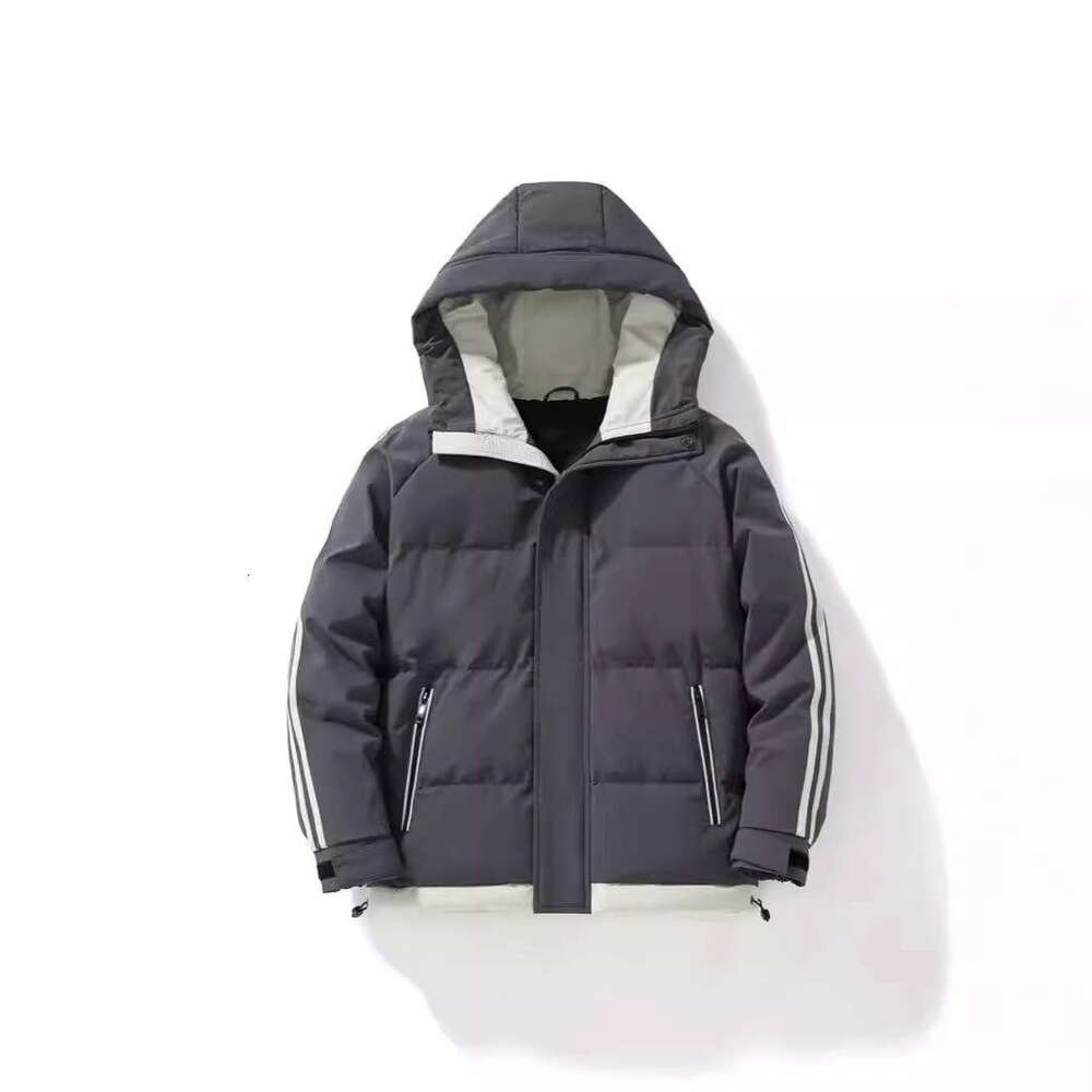 Cotton Jacket Men's Cotton Jacket Loose Jacket Winter New Item Thick Warm Hooded Korean Version Casual Down Cotton Jacket Men's Clothing Men