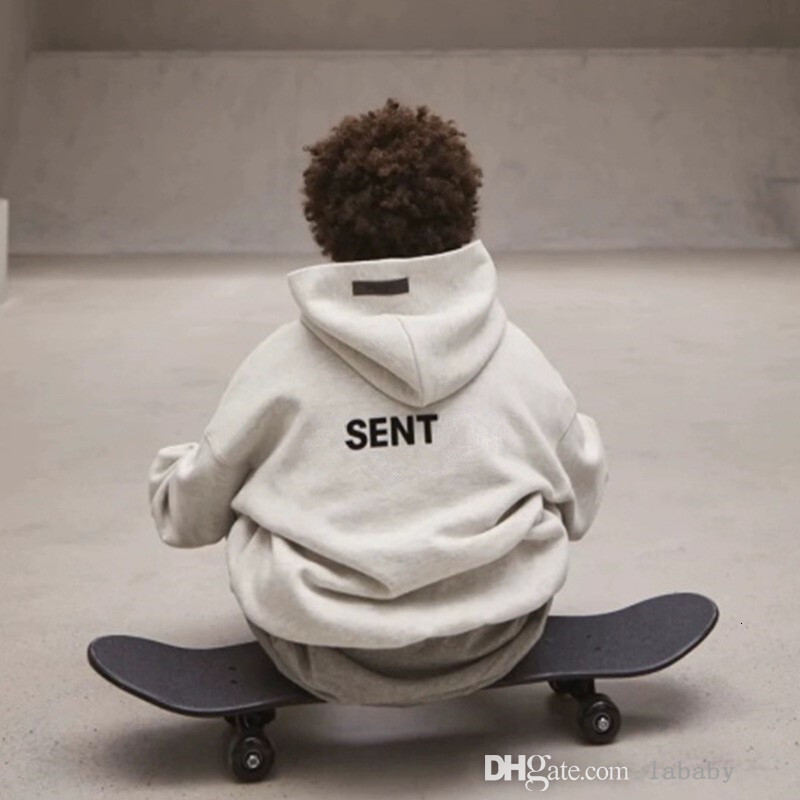 Kids Designer Clothes Tracksuit For Boys Girls Hoodies Letter Printed Two Piece Set Long Sleeve Hooded Pullover Hoodie Sweatshirt Sweatpant Children Clothing Sets