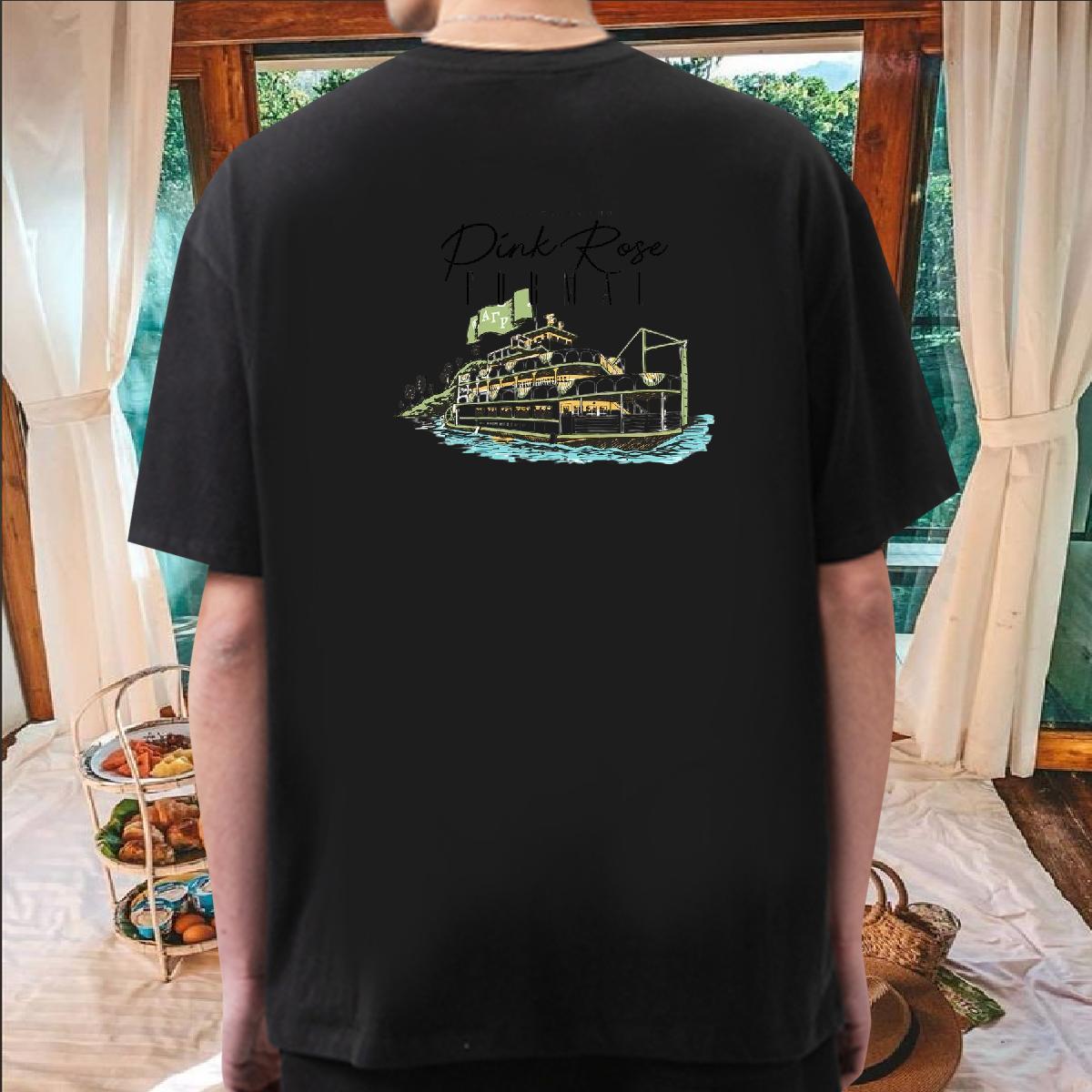 Free Shipping Man T Shirts 100% Cotton 230g ship Street wear Hip Hop Custom Print Oversized Short Sleeve O-Neck Men Tops Tees Brand Tees Shirts