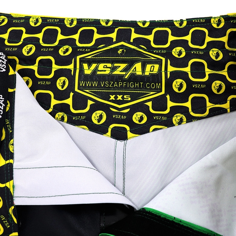 VSZAP Fight Training Shorts Mixed Martial Arts Brazilian Jiujitsu MMA Pants Mens Muay Thai Boxing Fitness Sanda Grappling Trunks