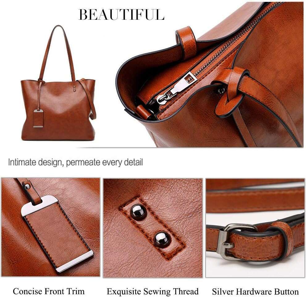 Women Top Handle Satchel Handbags Shoulder Messenger Tote Bag Purse