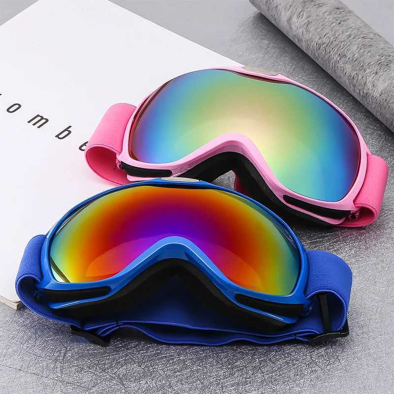 Childrens ski goggles winter windproof snow goggles anti fog UV protection outdoor sports climbing skis childrens skiing eyes CL241017