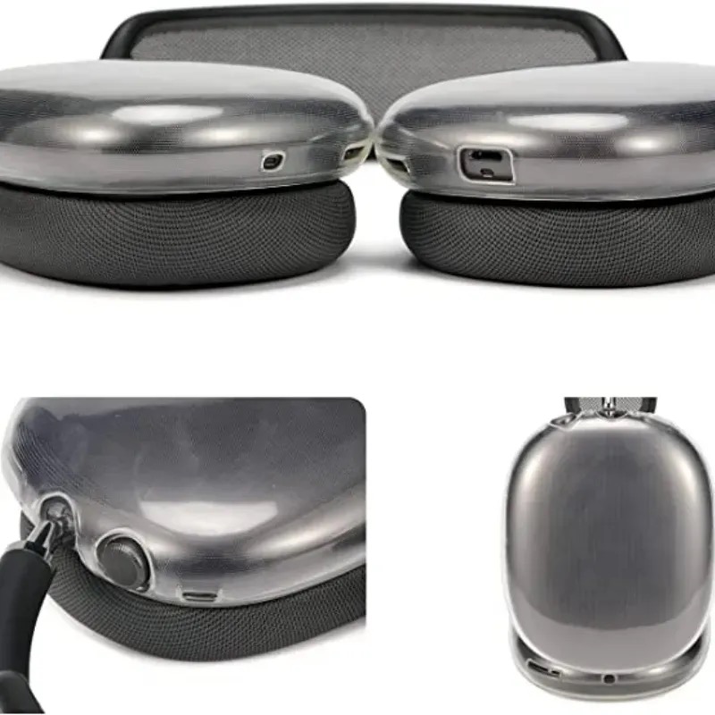 For apple Max bluetooth headset accessories pro max wireless earphone Top Quality ANC metal silicone anti drop protective music