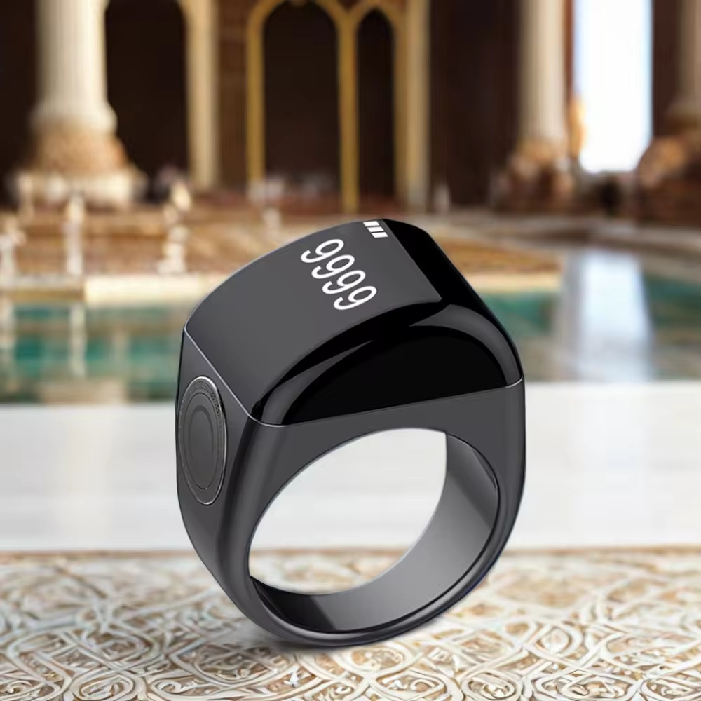 Counting equantu Smart tasbeeh ring Finger ringQB702 free shipping
