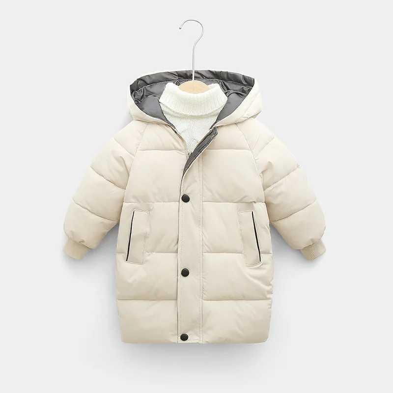 Down Coat Womens Jacket 4-12Y Thick Warm Fashion H241010