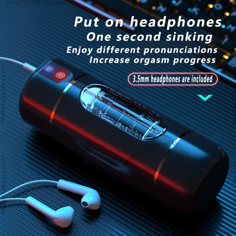 Masturbator Cup Automatic Sucking Vibration Penis Blowjob Pocket Vagina Adult Goods Sex Machine Adults Toys for Men 240914