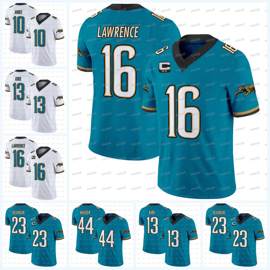 16 Trevor Lawrence Jaguars Jersey Andre Cisco Foyesade Oluokun D'Ernest Johnson Andrew Wingard Pederson Tyson Brenton Strange Shatley