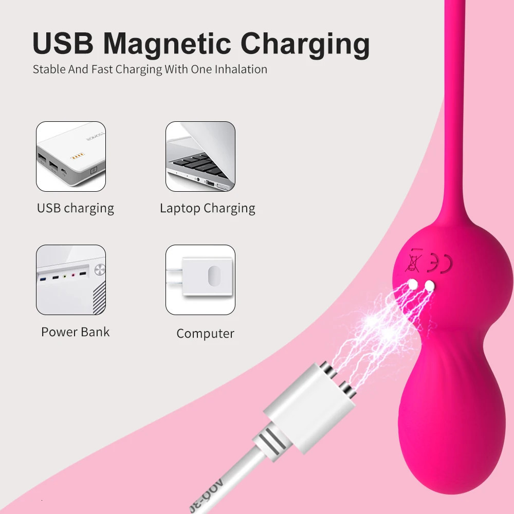 Remote control egg vibrator vibrating vagina Kegel ball Gspot stimulator wearable underwear sex toy 241009