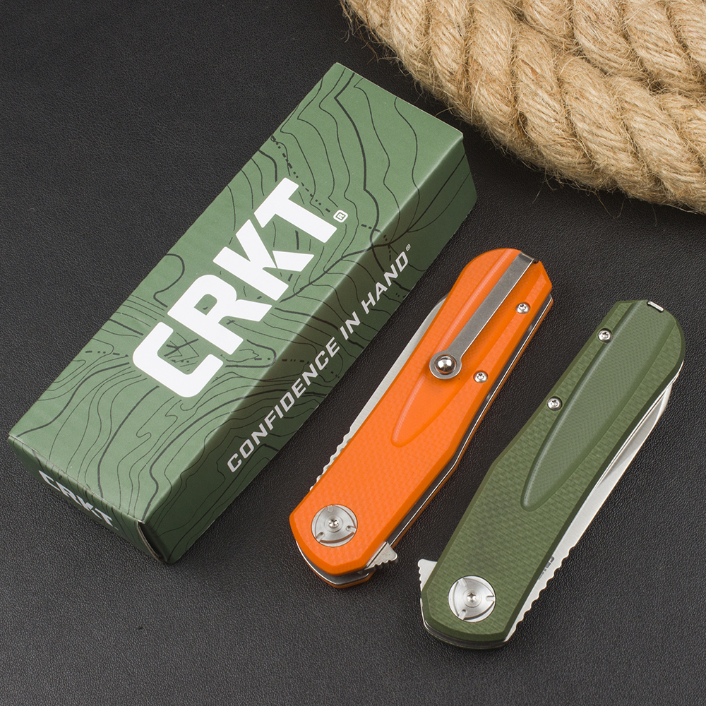 H6535 Flipper Folding Knife 8Cr13mov Satin Tanto Blade G10 With Steel Sheet Handle Outdoor Ball Bearing Camping Hiking Fishing EDC Pocket Knives