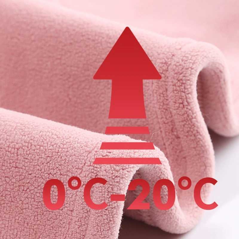 Beanie/Skull Caps 2024 new warm hat winter mens and womens waterproof polar wool Balaclava hooded neck bicycle H241010