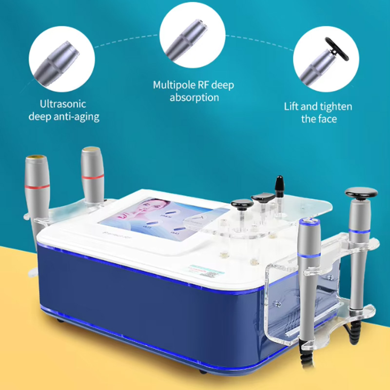 Latest 448K heat layer anti-aging eye anti-aging lifting and tightening anti-wrinkle anti-aging instrument Facial Anti Wrinkle Repair Lifting machine
