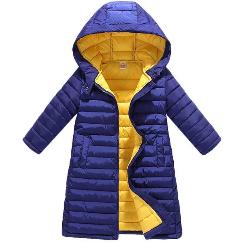 Down Coat Autumn and winter mens jackets girls clothing cotton padded hooded jackets outerwear childrens clothing Parkas soft and thin H241010