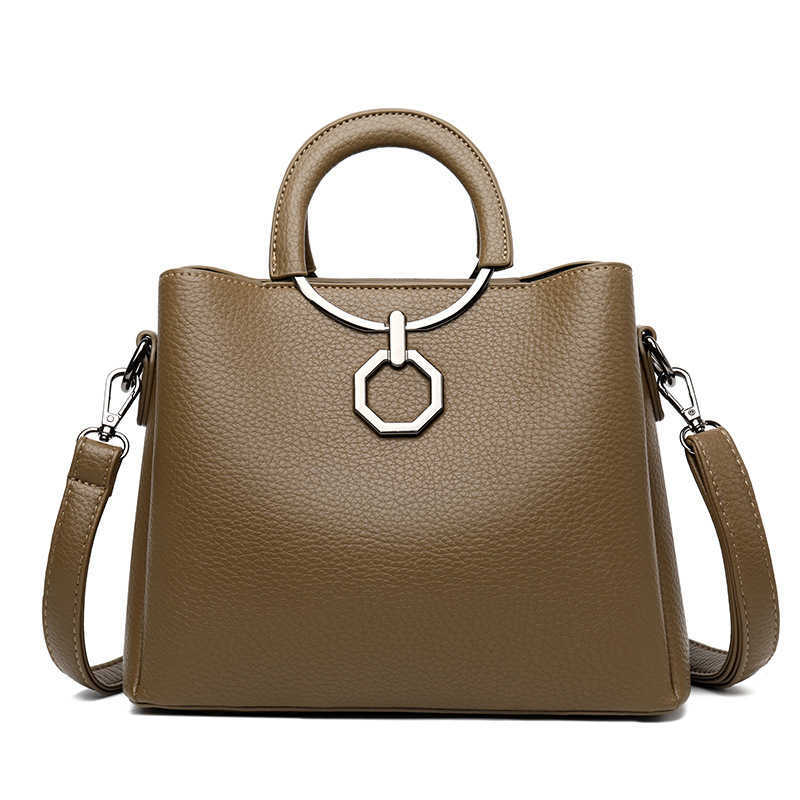 CMM Womens New Atmosphere Middle Aged Womens Moms Bag Versatile Multi Layered Crossbody Large Capacity Handbag