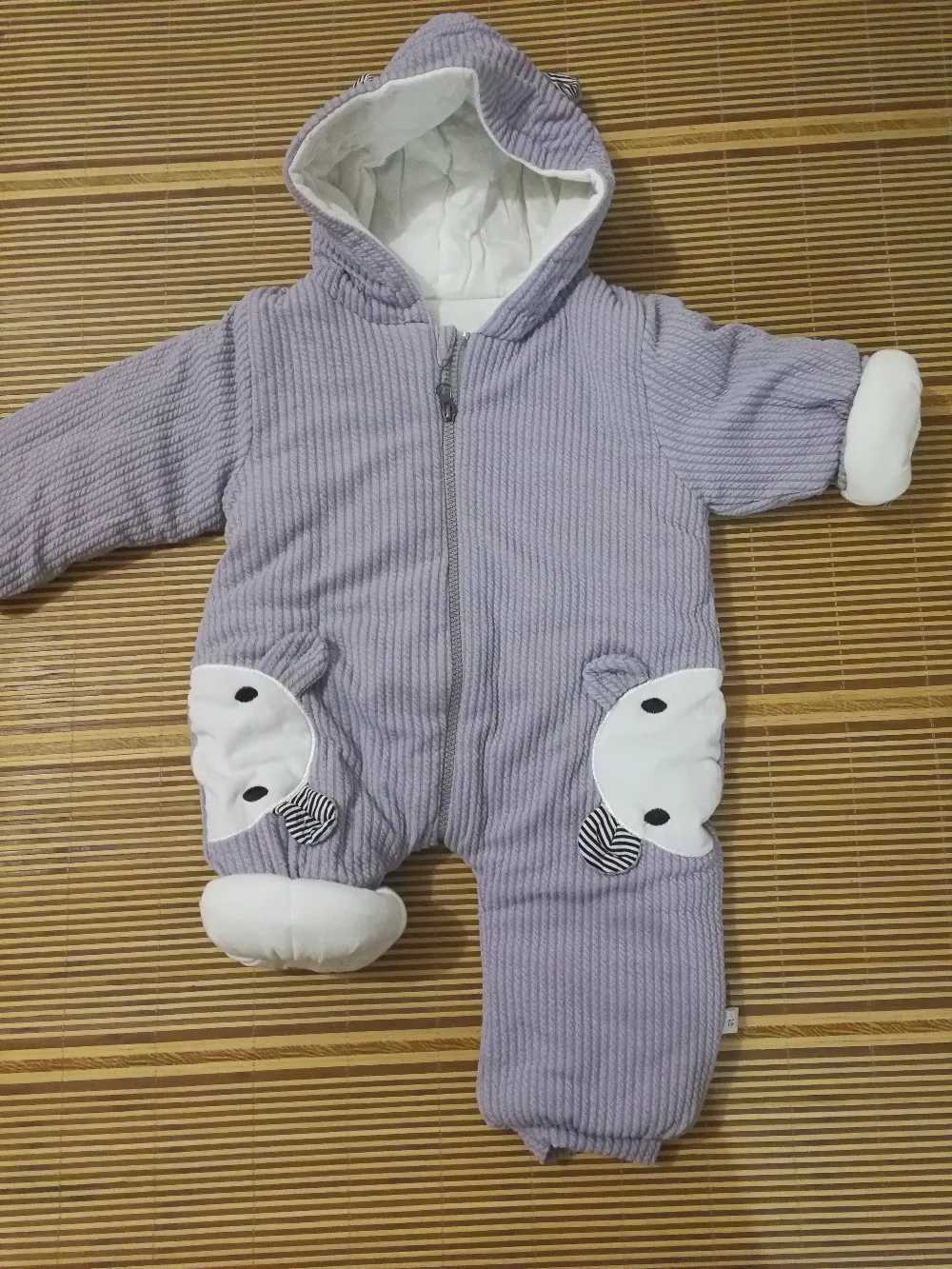 Down Coat Baby costume rompers s Clothes Autumn Winter Boy Overall Girl Jumpsuit Garment Thick Warm Comfortable Pure Cotton jacket coat H241010