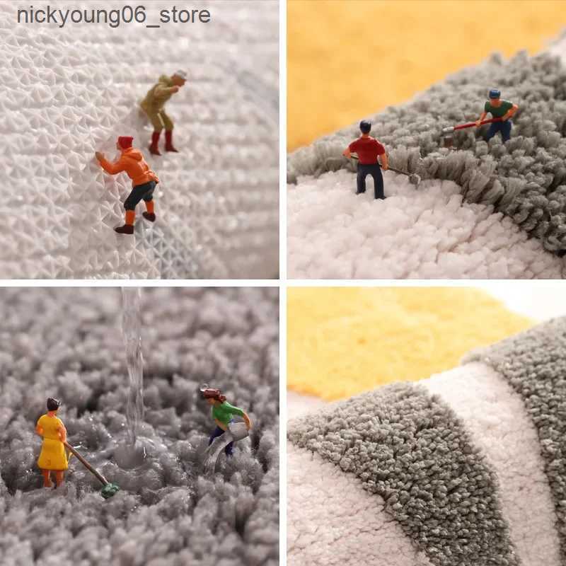 Non-Slip Bath Mats Abstract Leaves Big Bath Mat Non-Slip Bath Mat Rug Boho Plant Art Boho Bathroom Rug Soft Microfiber Dirt Resistant Floor Mats L2409