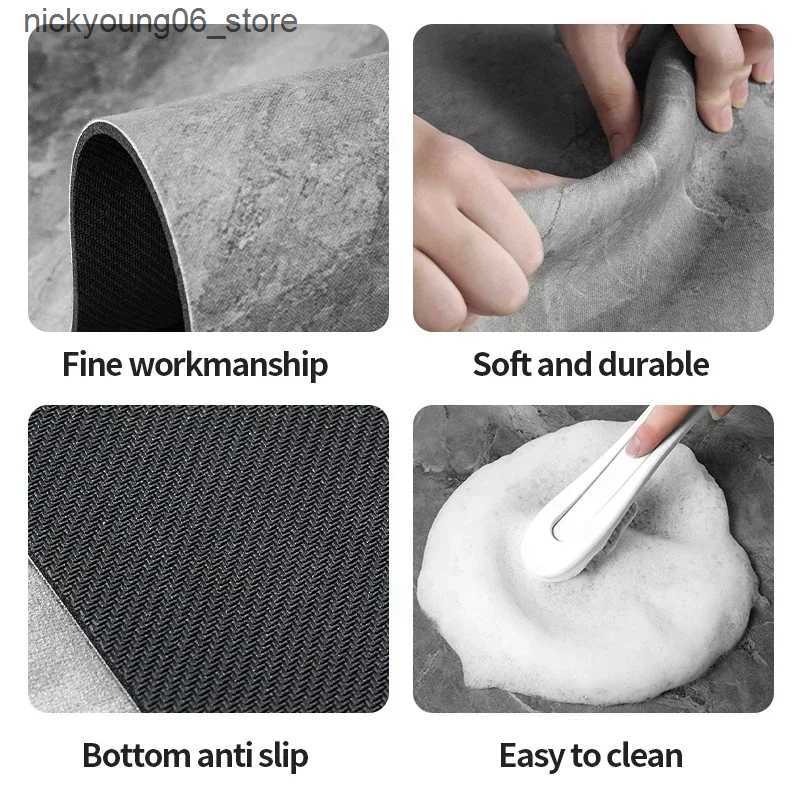 Non-Slip Bath Mats Non-slip Bath Mat Super Absorbent Bathroom Diatomite Mat Bath Rug Shower Room Entrance Doormat Toilet Foot Mat Bathroom Carpet L240