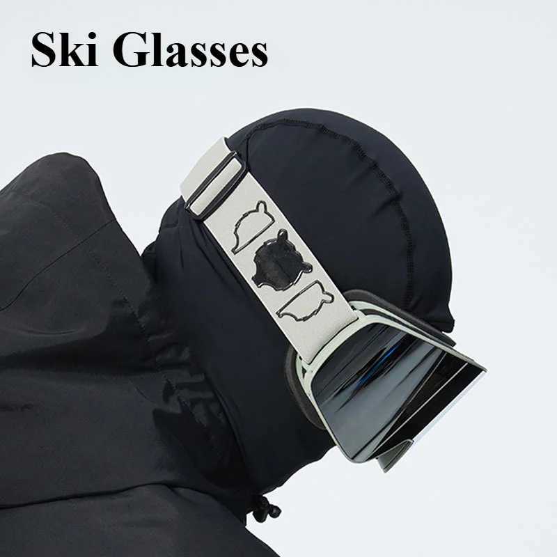 Ski goggles for women anti fog and windproof for outdoor sports motorcycle skis worn glass CL241010