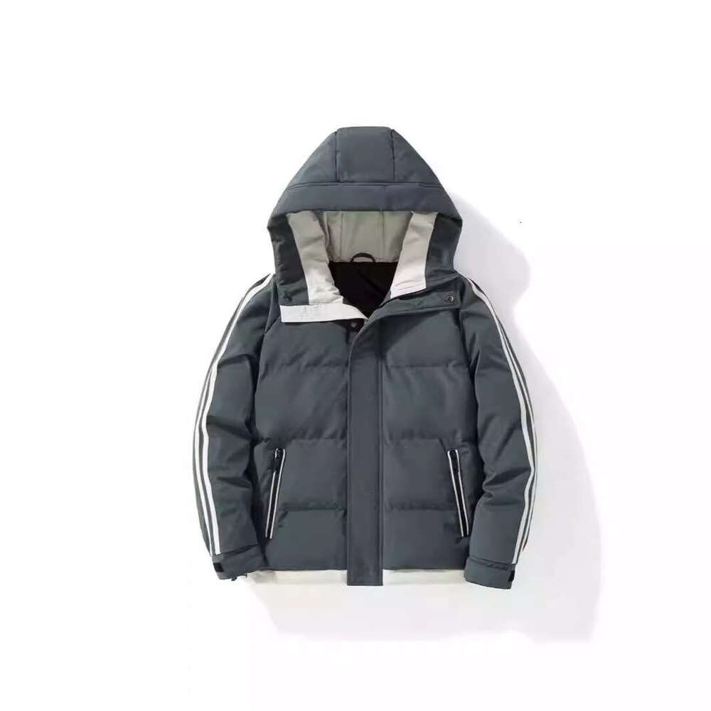 Cotton Jacket Men's Cotton Jacket Loose Jacket Winter New Item Thick Warm Hooded Korean Version Casual Down Cotton Jacket Men's Clothing Men