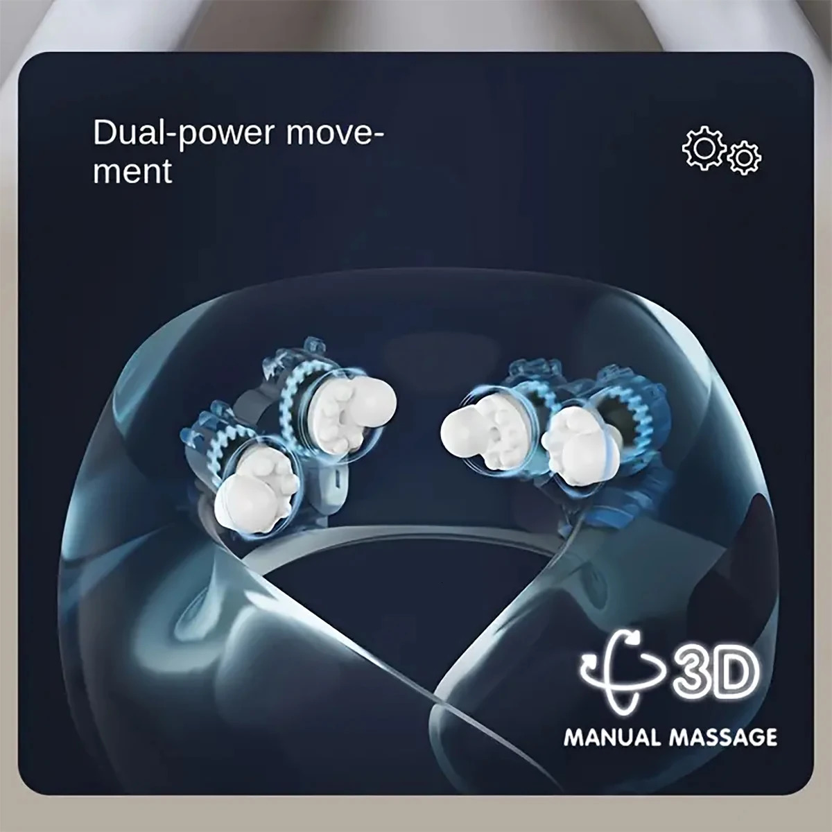 Portable U-shaped neck pillow massage machine vibrator shoulder muscle relaxation electric massage machine USB charging 241008