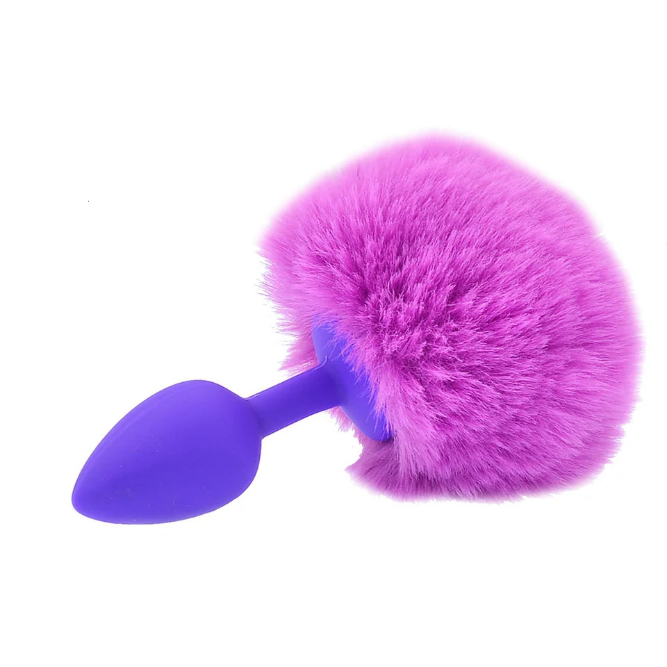 Silicone Anal Plug Rabbit Tail Butt Plug Cosplay Games Flirt for Gift BDSM Erotic Anus Toys Sex Toys for Female Male Couples Gay 241010
