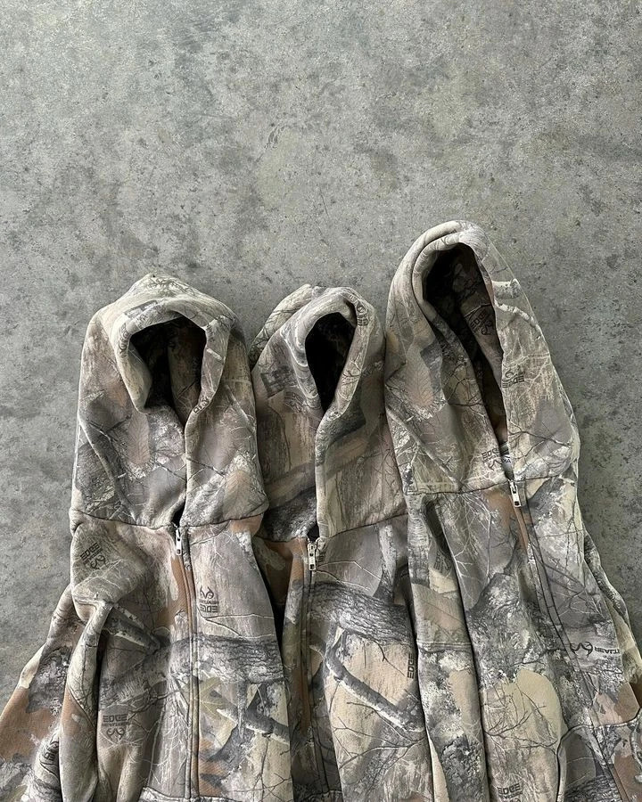 Streetwear Hoodies Y2k Clothes Men Women Harajuku Hip Hop Retro Camo Graphic Oversized Hoodie Sweatshirt Pullover Hoodie Jacket 241010