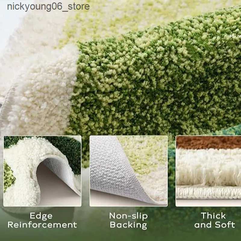 Non-Slip Bath Mats Christmas Bath Mat Cute Cartoon Winter Bathroom Rugs Home Bathroom Floor Mat Snowflake New Year Xmas Carpet For Bathroom L240910